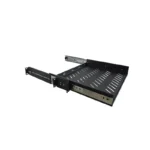 1U 18" Adjustable Sliding Shelving