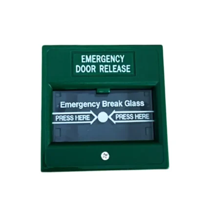 Green Break Glass Door Release