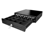 Electronic Cash Drawer - 24Vdc  410mm x 420mm, with removal tray, 2 media Slot, Microswitch - Image 2
