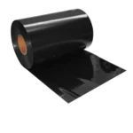 110 x 450 Thermal Transfer Ribbon Black 1" Core, Ink Outside
