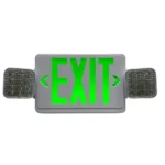 LED Emergency Exit Light and Sign Combo
