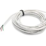 4*22awg 4 stranded unshielded CM/CL2 Security Cable, white UL CM/CLS 100FT