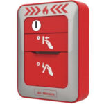 Mircom MPS-810MPU MP 1 Stage Addressable Double Action Pull Station