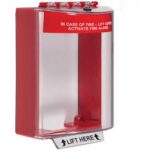 Universal Stopper Surface Mount w/Horn - Red